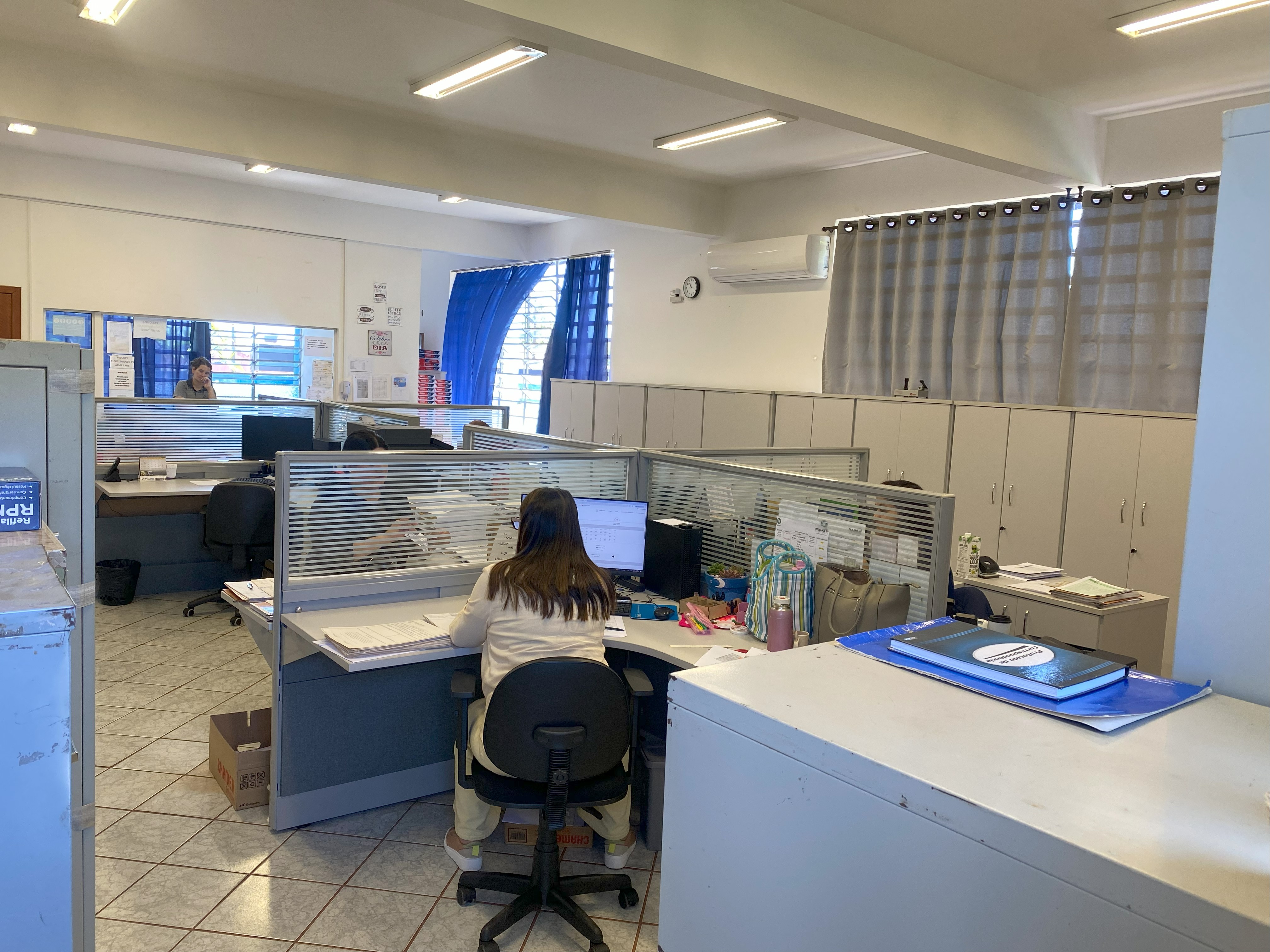 Interior da Secretaria